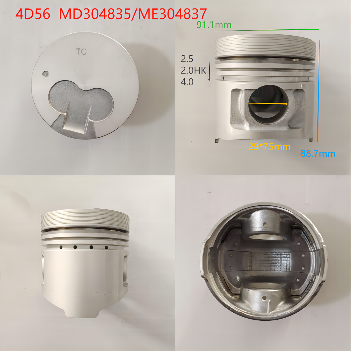 4D56 MD304835/ME304837